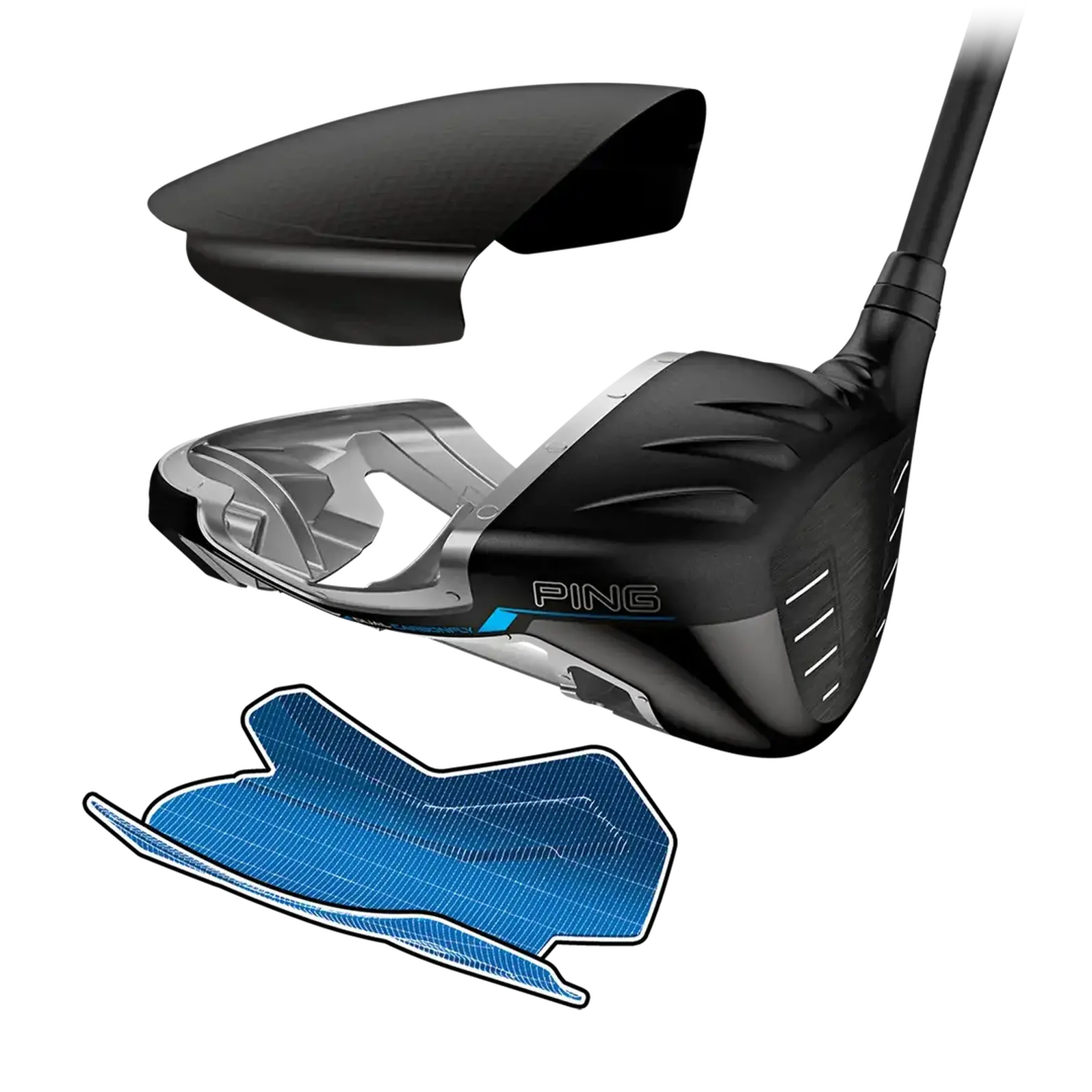 Clubs drivers g440 k exploded crown sole 1600x1600 d250